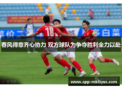 春风得意齐心协力 双方球队为争夺胜利全力以赴